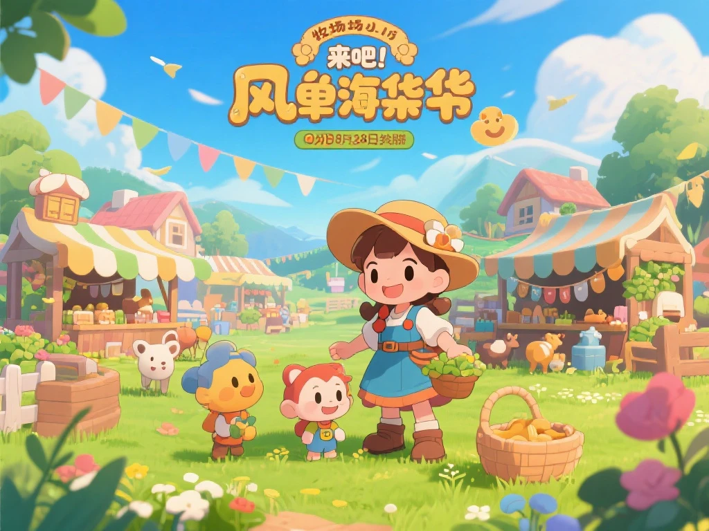 《牧场物语：风之集市盛宴》电影揭晓，8月28日正式上线