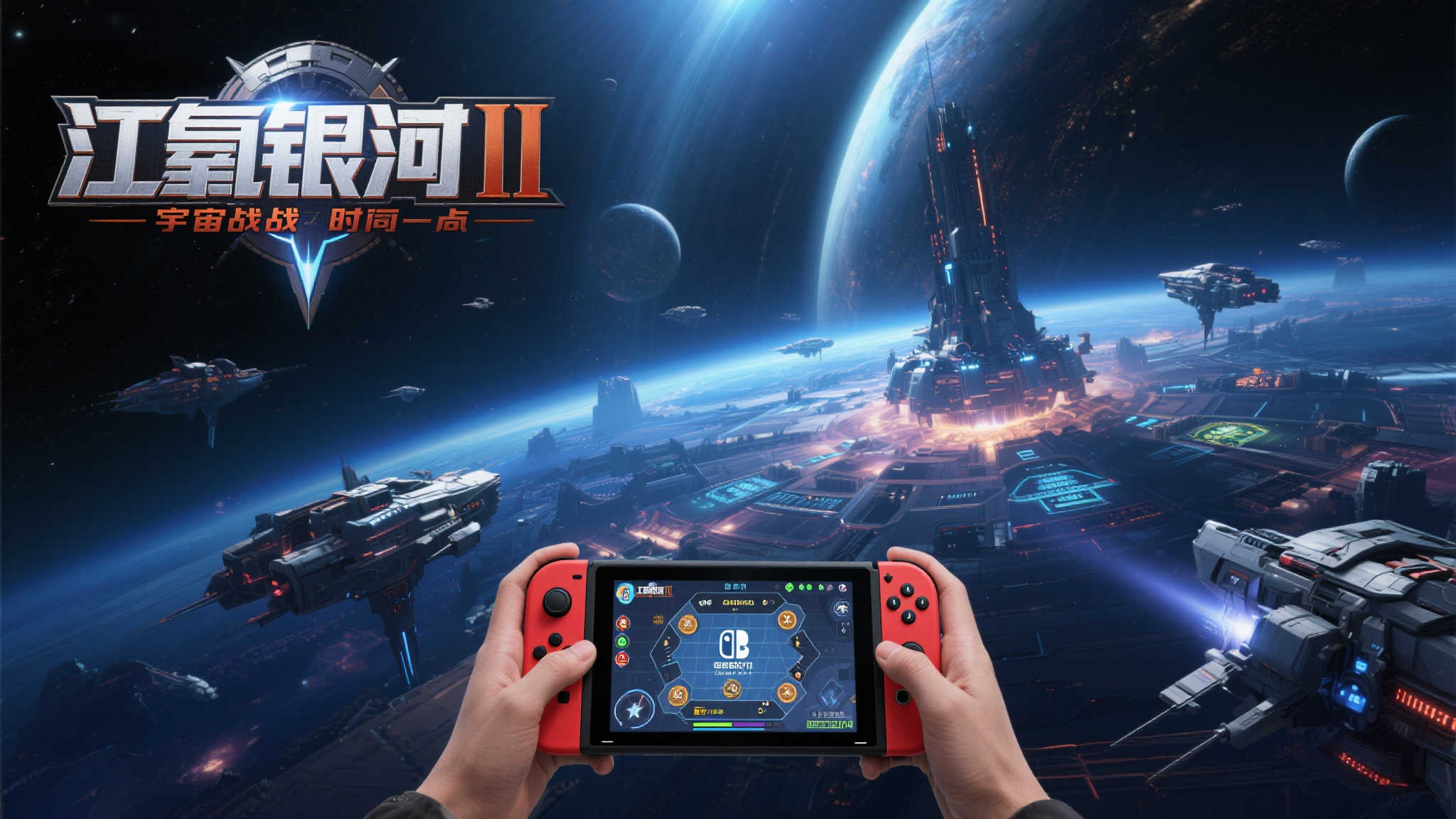 智略引航星河征途，铁血铸就宇宙新章！《混沌银河Ⅱ》Switch版震撼上市！
